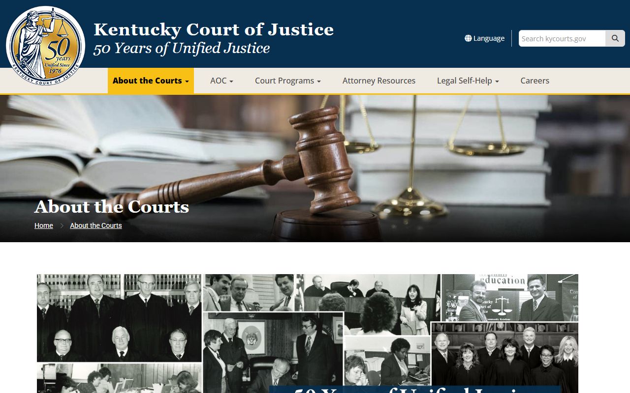 Calloway County court records Kentucky court hierarchy overview