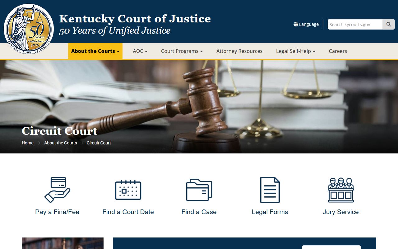 Calloway County probate records contested Circuit Court jurisdiction